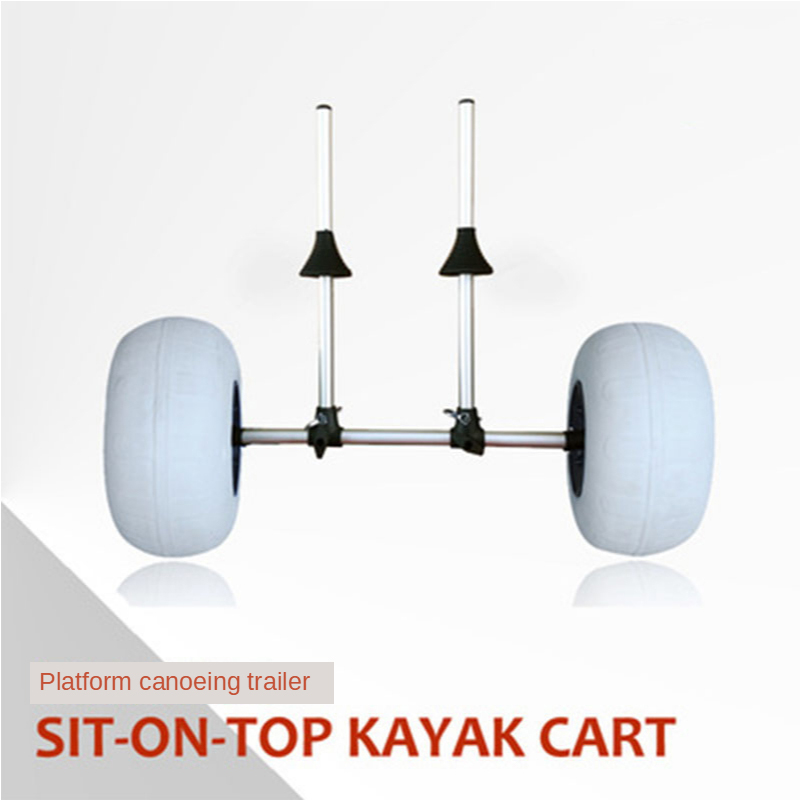 Foldable Upright Kayak Trailer - مراجعة Fishing Kayak Cart وسعره