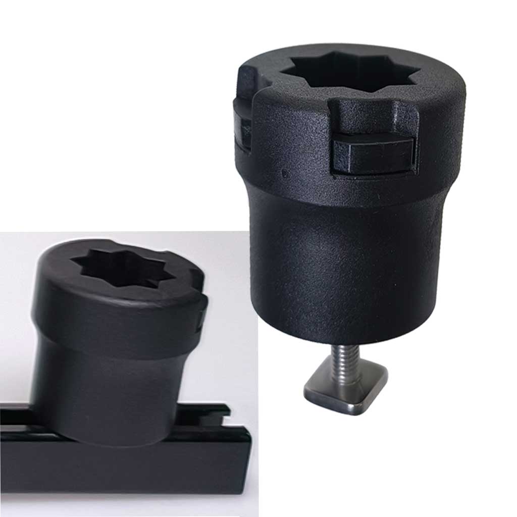 1 Piece Kayak Sliding Gear Hea - مراجعة Fishing Kayak Fish Finder Mount وسعره