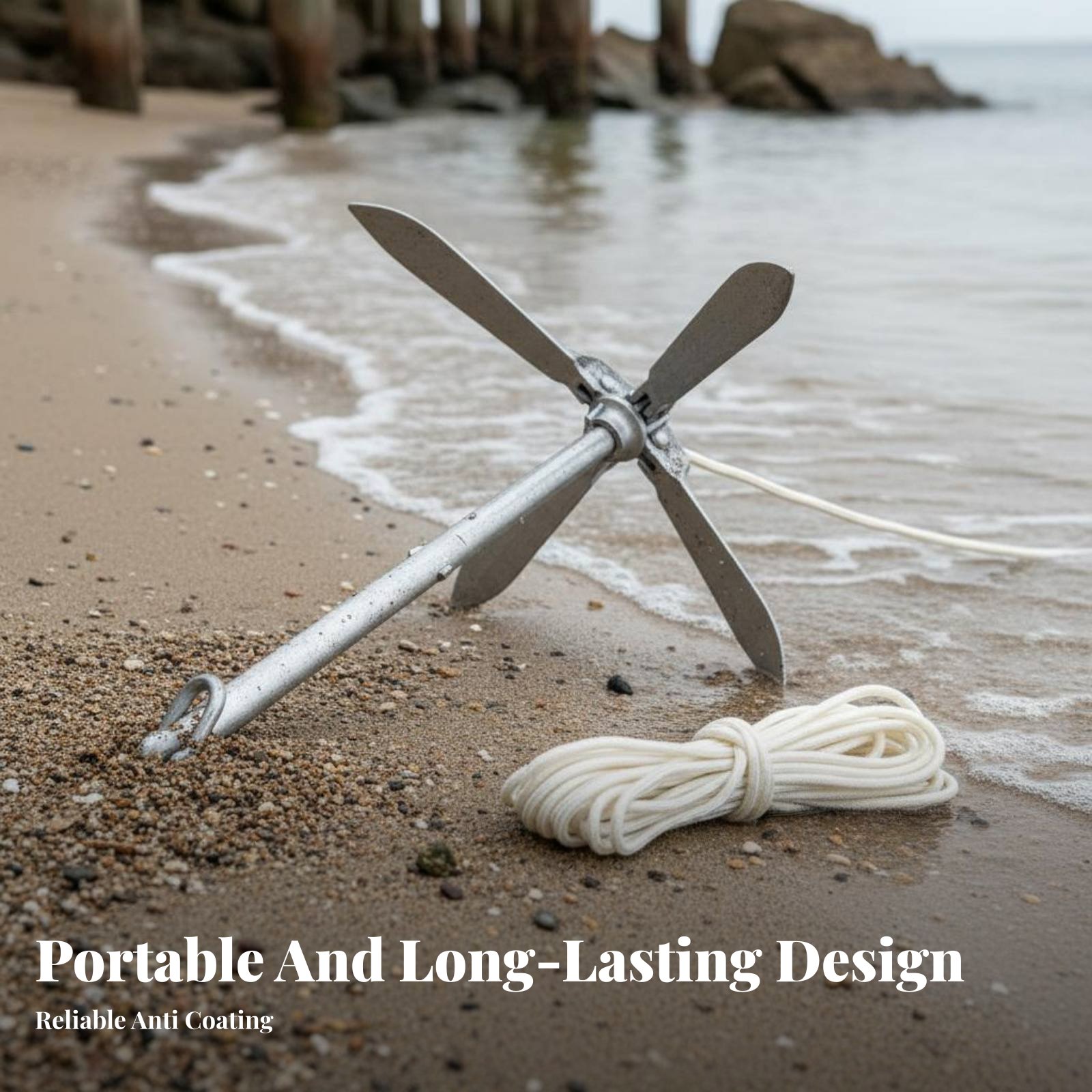 Lotus Anchor Foldable Carbon S - مراجعة Fishing Kayak Anchor وسعره