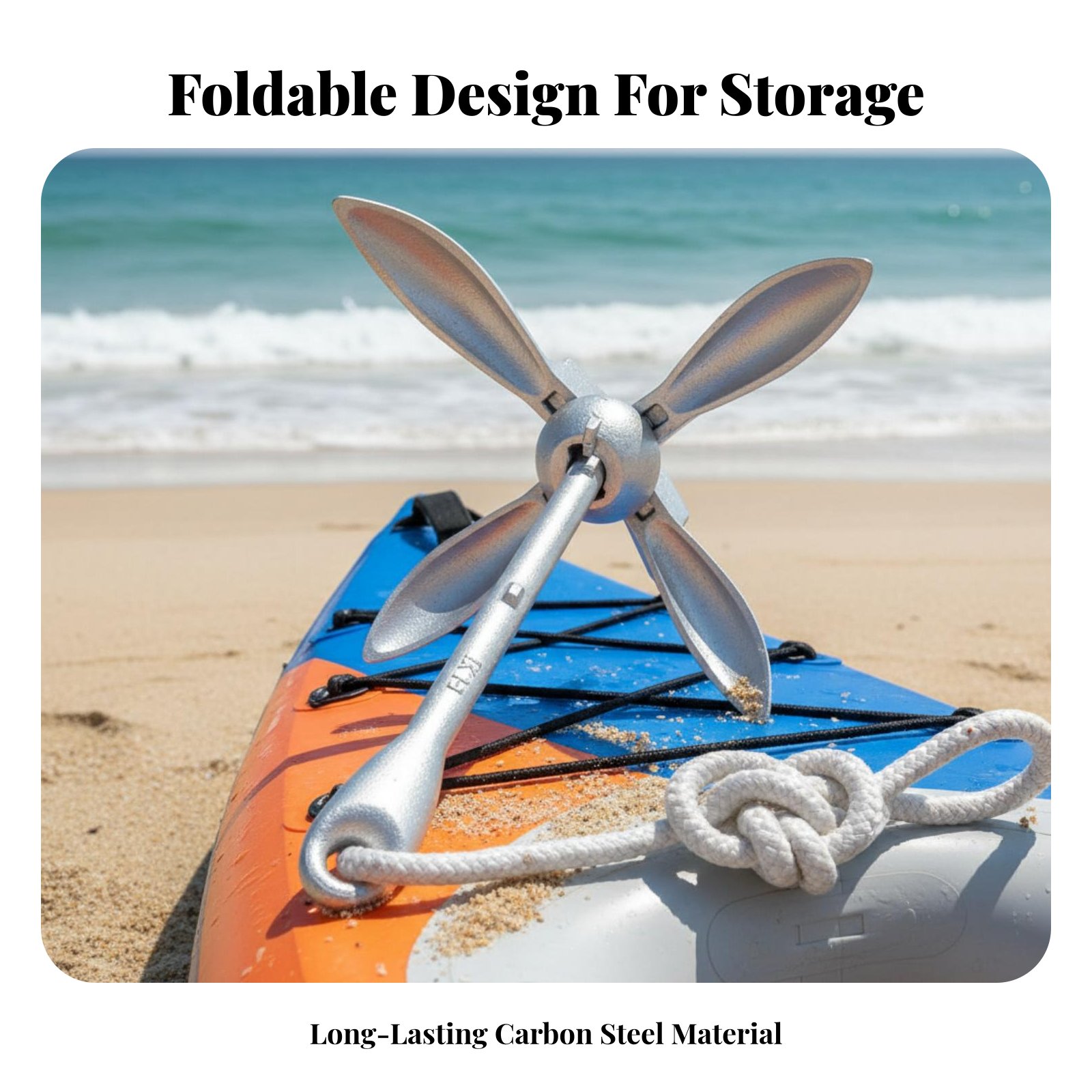 Lotus Anchor Foldable Carbon S - مراجعة Fishing Kayak Anchor وسعره