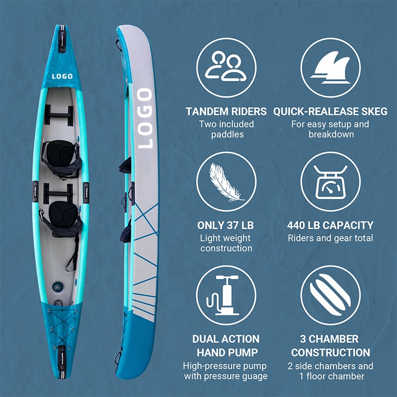 Drop Stitch Kayak Inflatable C - مراجعة Fishing Kayak Sit In وسعره