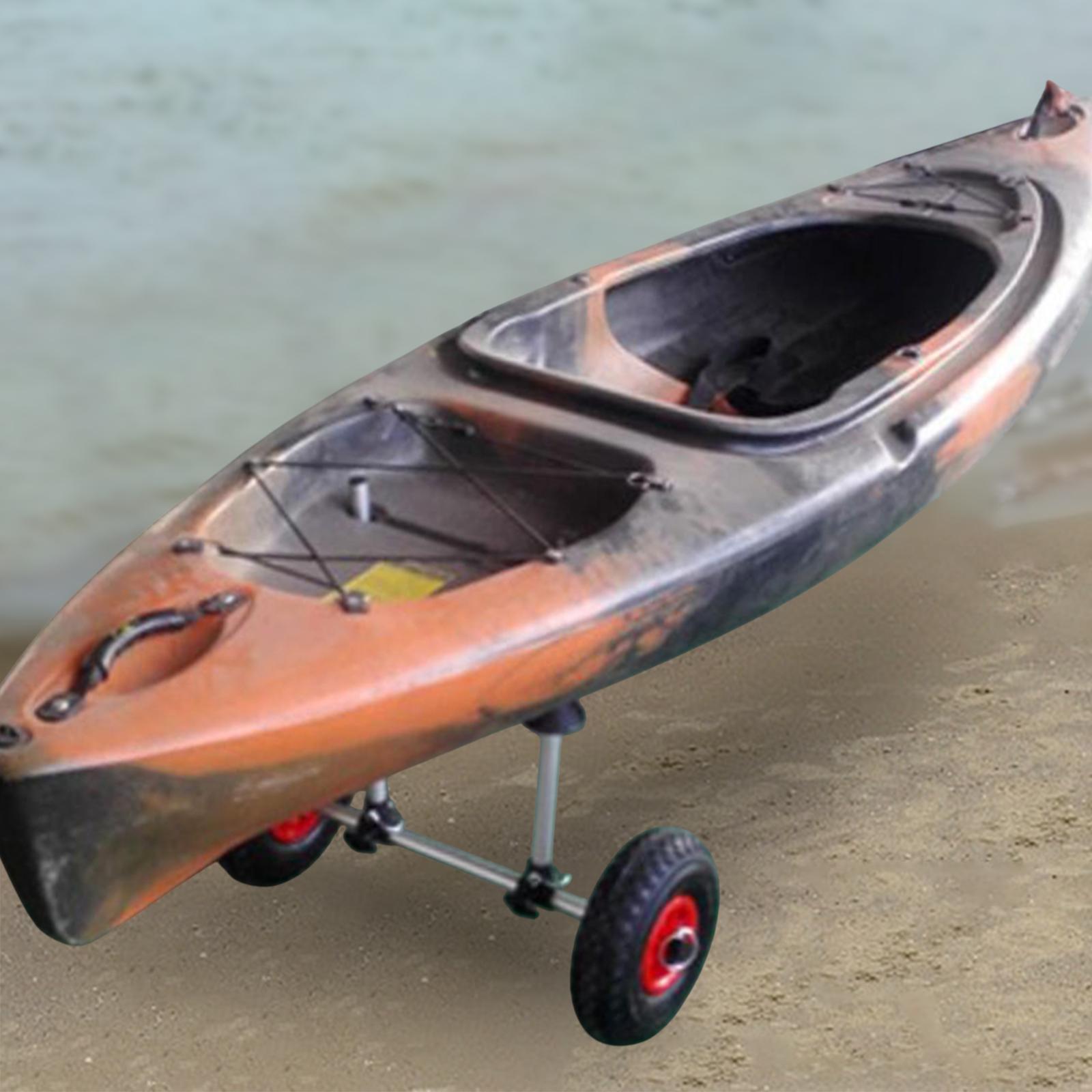 Kayak Cart Heavy Duty Transpor - مراجعة Fishing Kayak Cart وسعره
