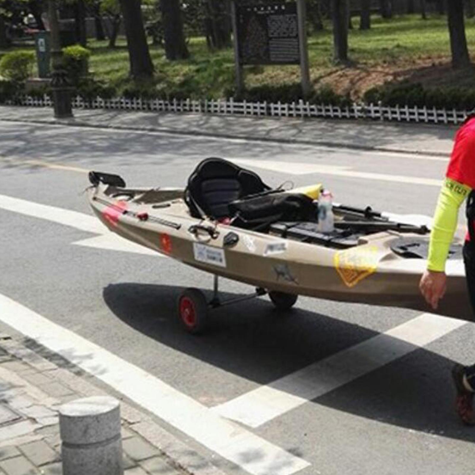 Kayak Cart Heavy Duty Transpor - مراجعة Fishing Kayak Cart وسعره