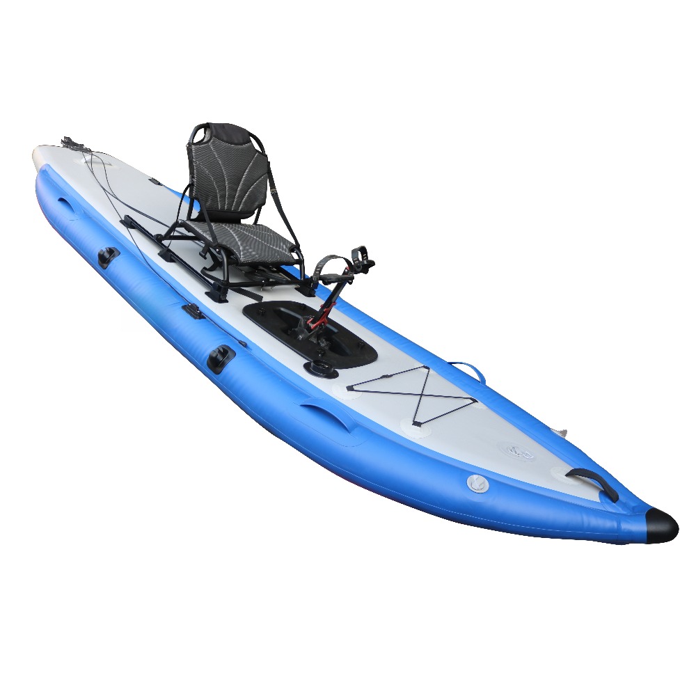 12ft Single Sit-On-Top Inflata - مراجعة Fishing Kayak Pedal Drive وسعره