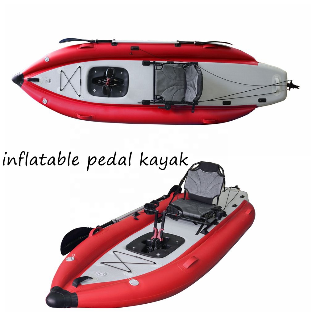 Hot Sale Inflatable Fishing Pe - مراجعة Fishing Kayak Pedal Drive وسعره