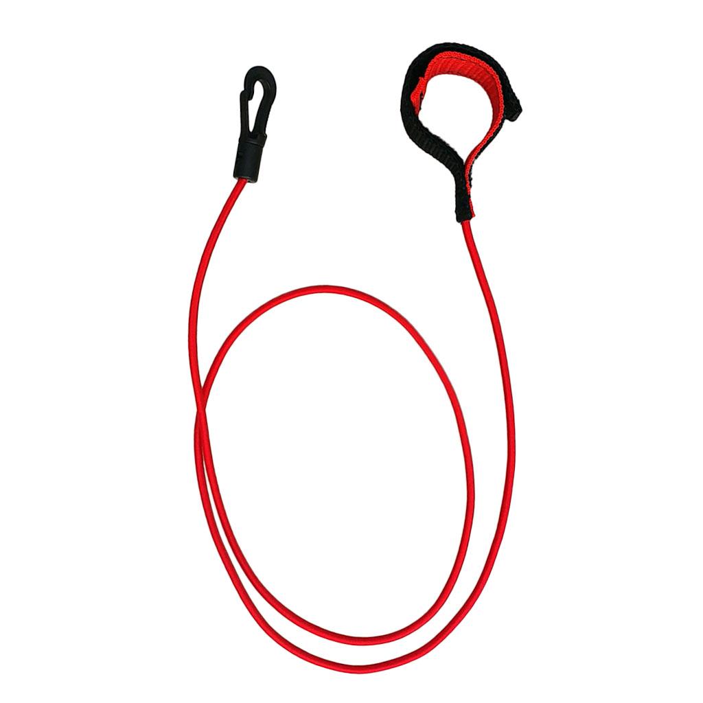 Elastic Bungee Rope Kayak Padd - مراجعة Fishing Kayak Paddle Leash وسعره