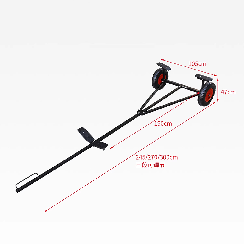 Marine Trailer Carbon Steel Ka - مراجعة Fishing Kayak Cart وسعره