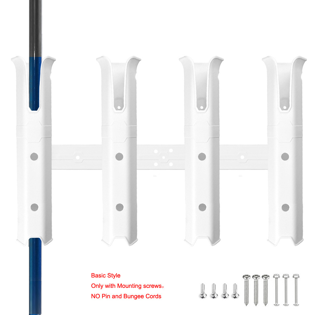 Adjustable Four Pole Plastic F - مراجعة Fishing Kayak Rod Holder وسعره