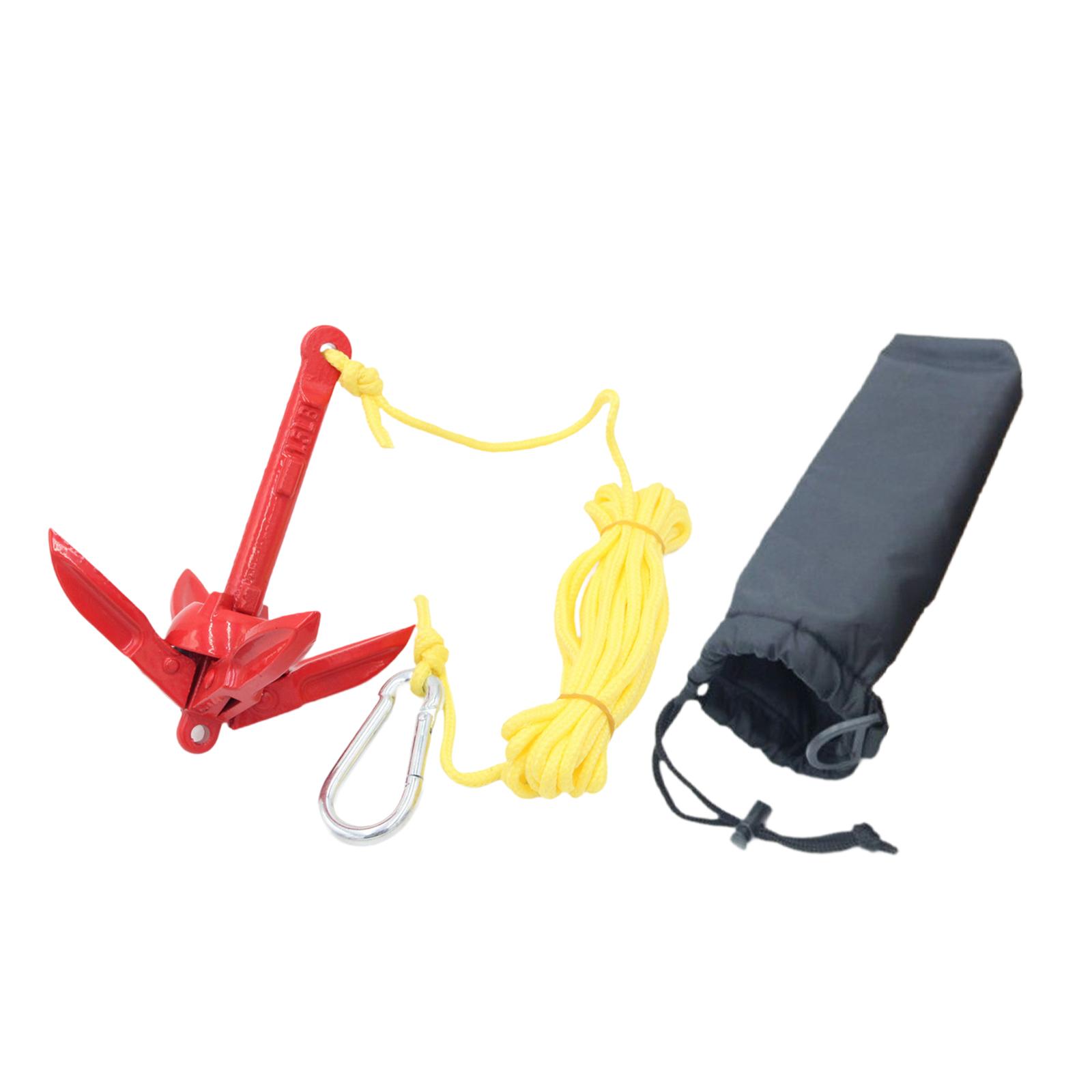 0.7kg Carbon Steel Folding Anc - مراجعة Fishing Kayak Anchor وسعره