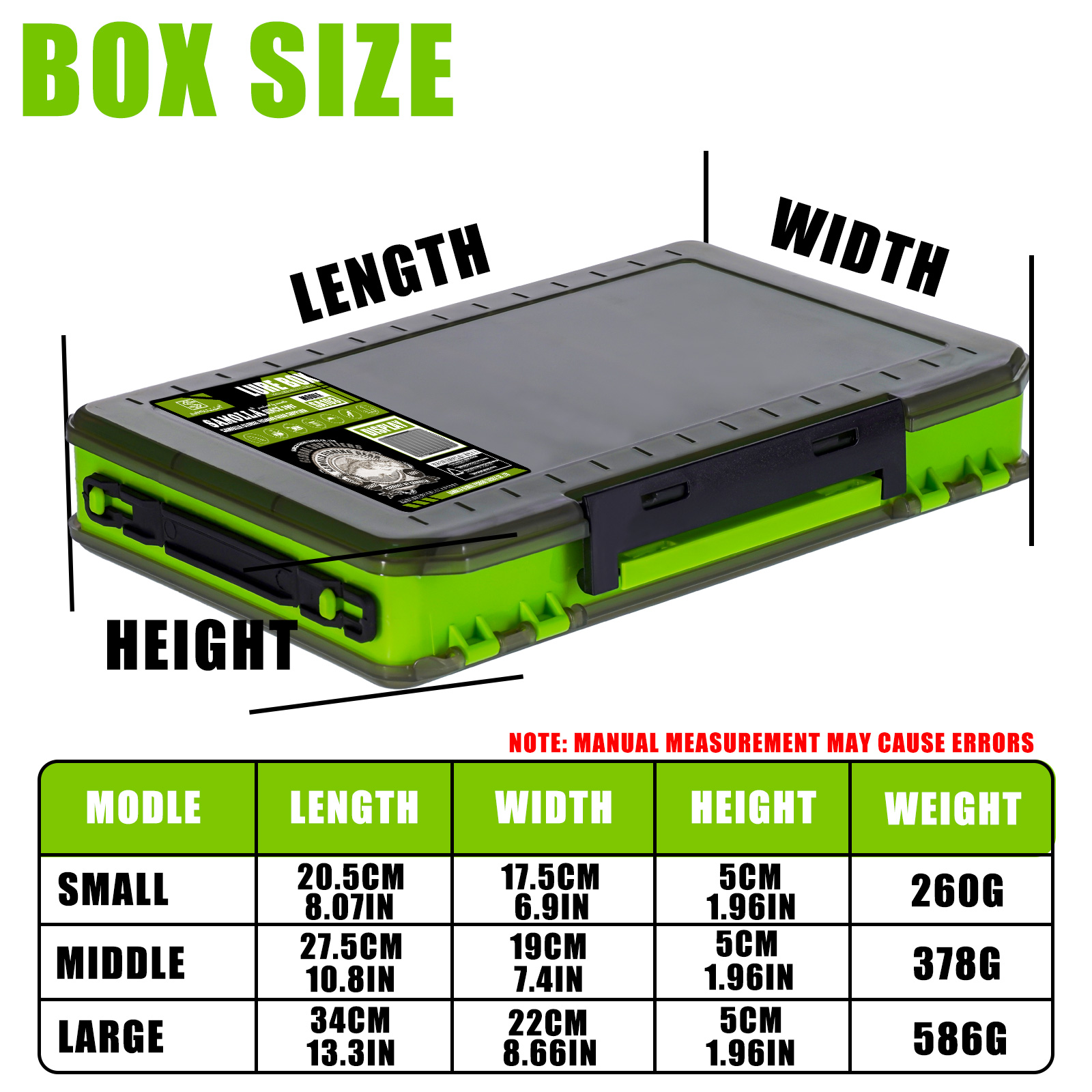 Double Sided Lure Baits Box Fi - مراجعة Fishing Kayak Crate وسعره