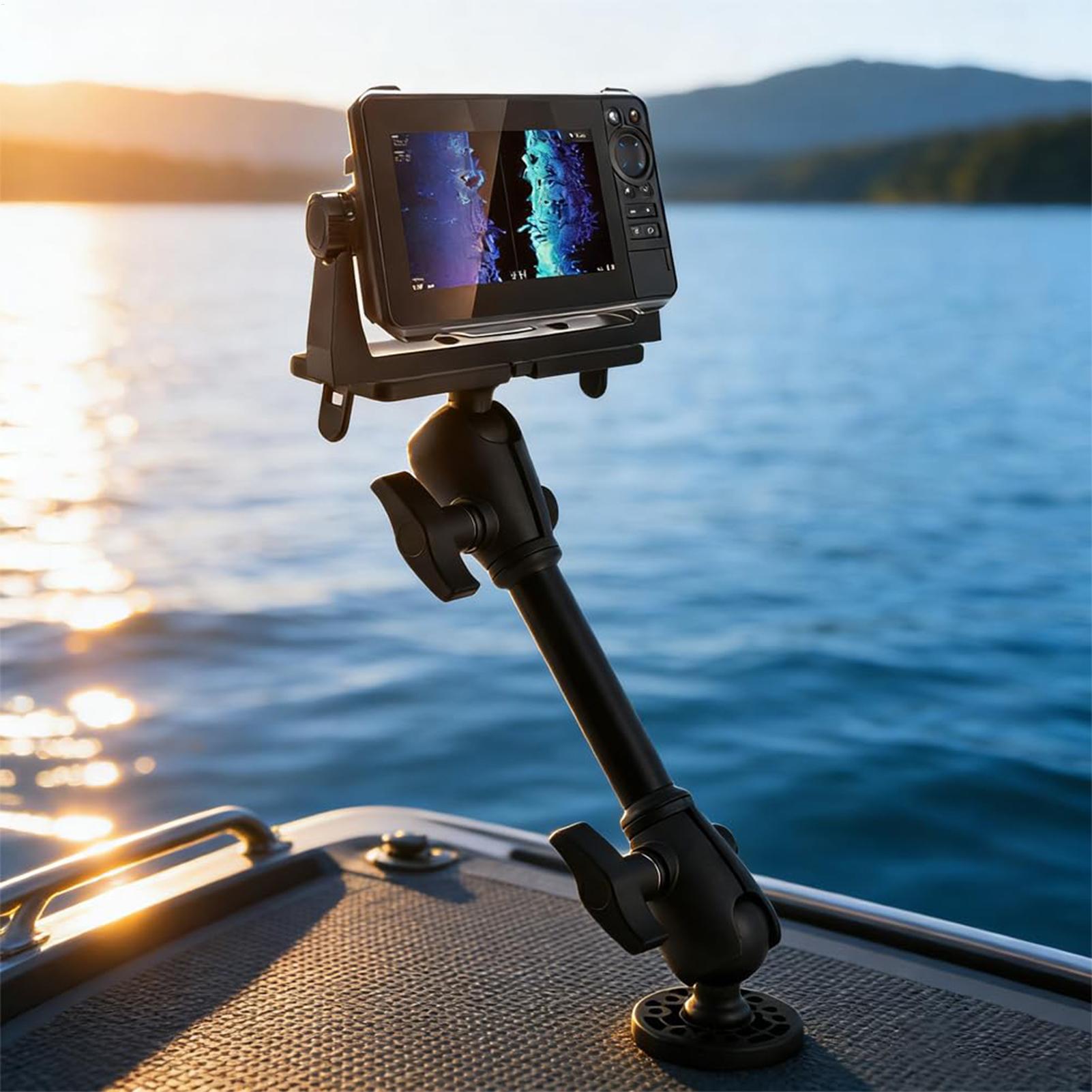 Fish Finder Mount 360 Degree R - مراجعة Fishing Kayak Fish Finder Mount وسعره