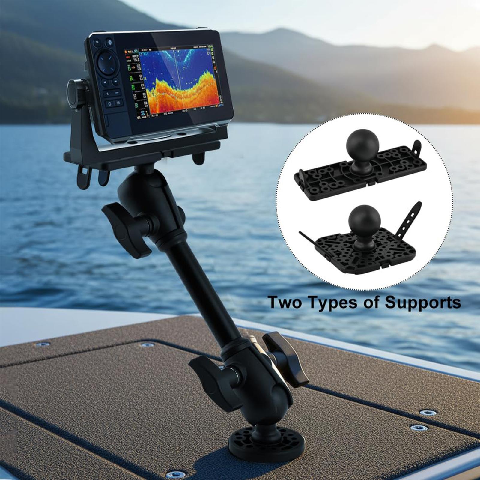 Fish Finder Mount 360 Degree R - مراجعة Fishing Kayak Fish Finder Mount وسعره