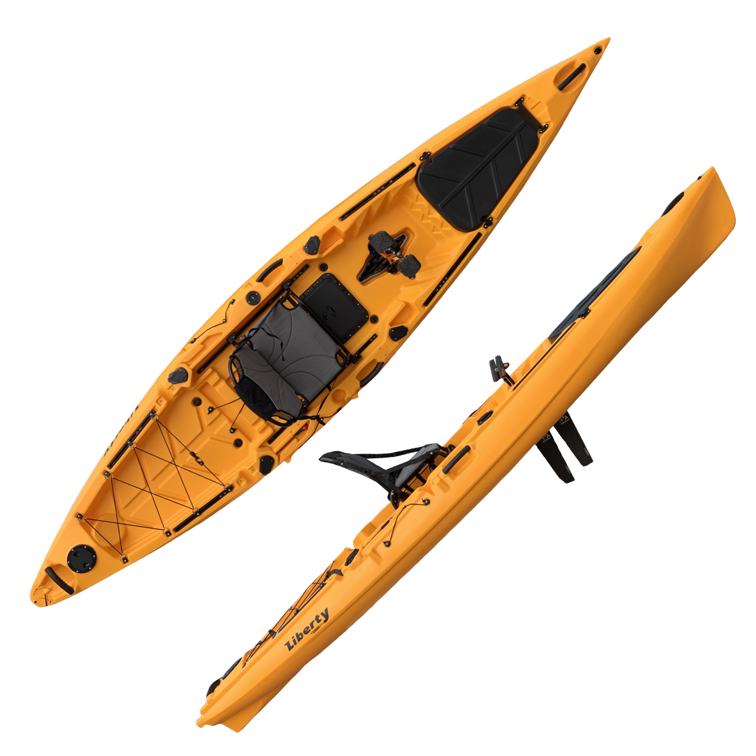 Zero Kayak New 4.15m One Perso - مراجعة Fishing Kayak Pedal Drive وسعره