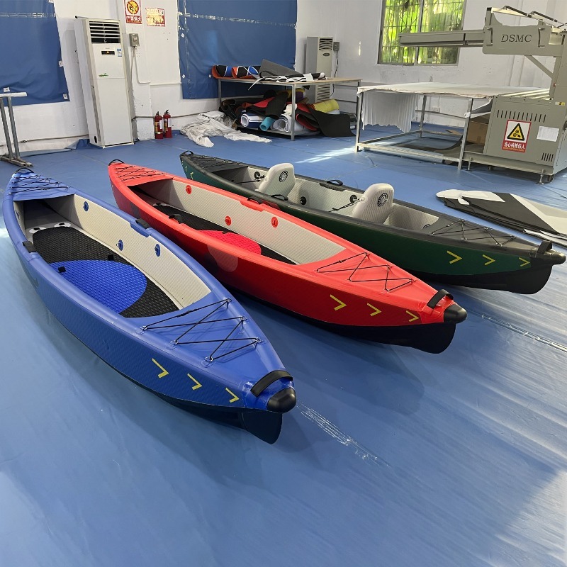 New Design 4.2m Portable Infla - مراجعة Fishing Kayak Inflatable وسعره