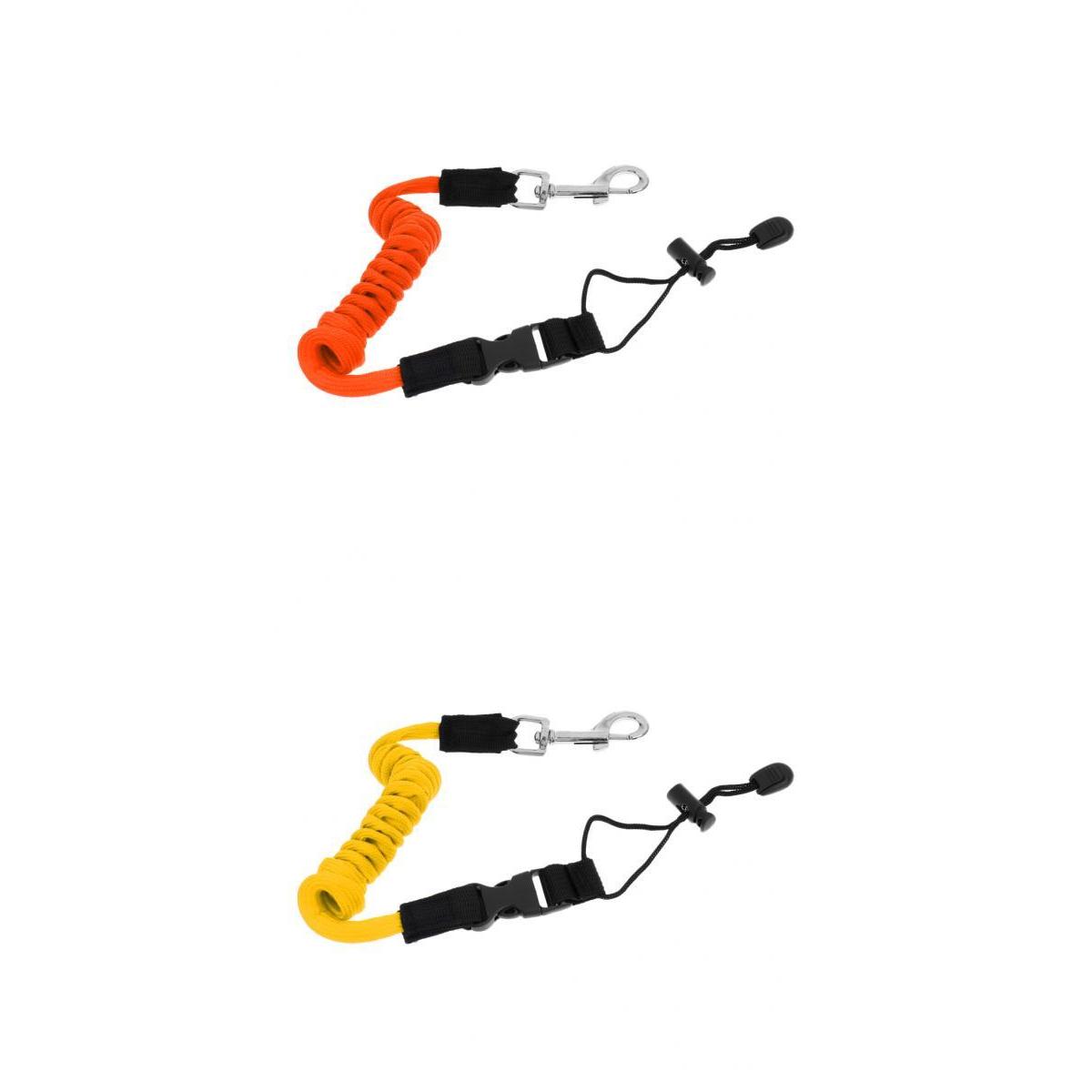 Kayak Paddle Leash TPU Coiled  - مراجعة Fishing Kayak Paddle Leash وسعره