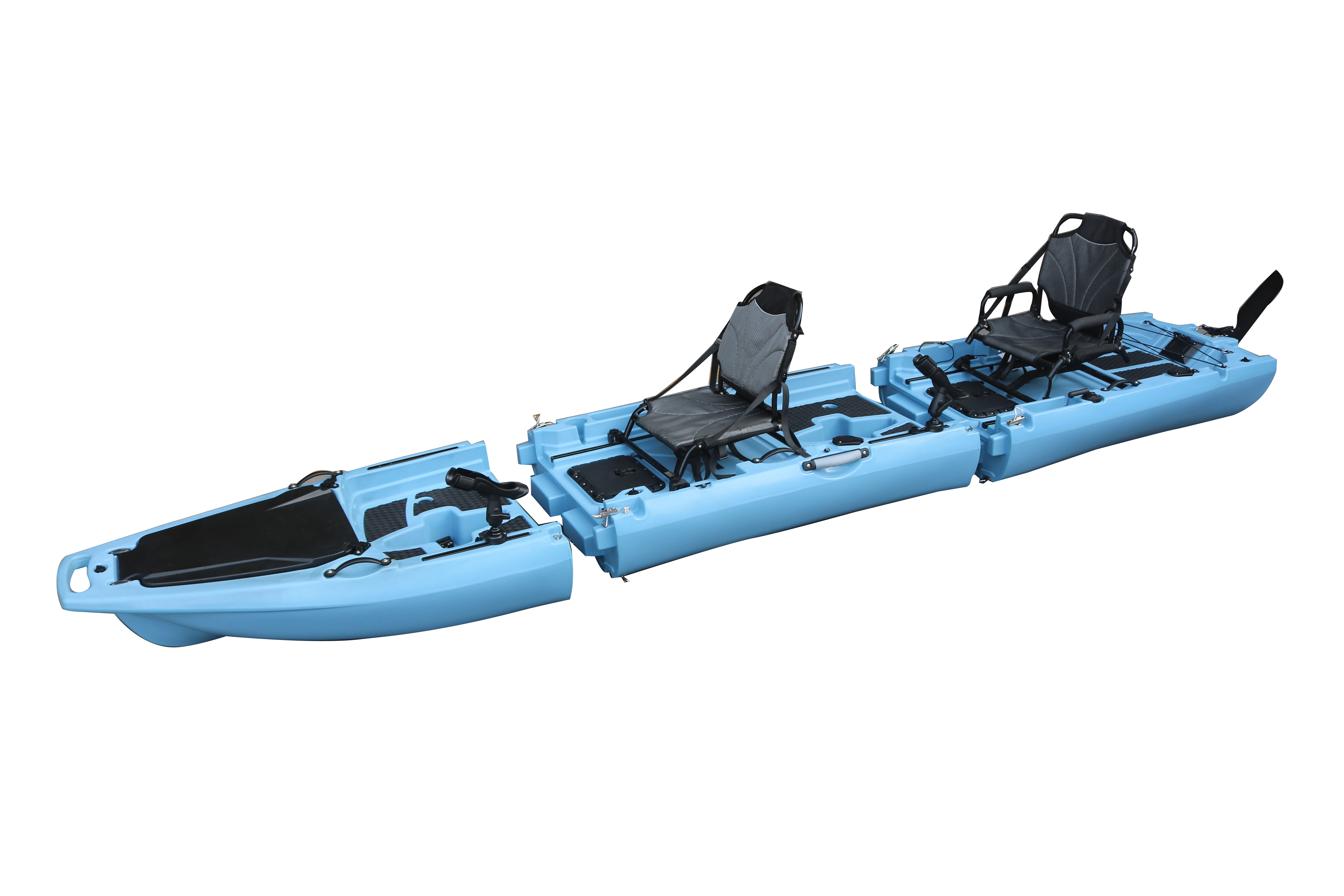 14FT 2 Person Detachable  Peda - مراجعة Fishing Kayak Sit On Top وسعره
