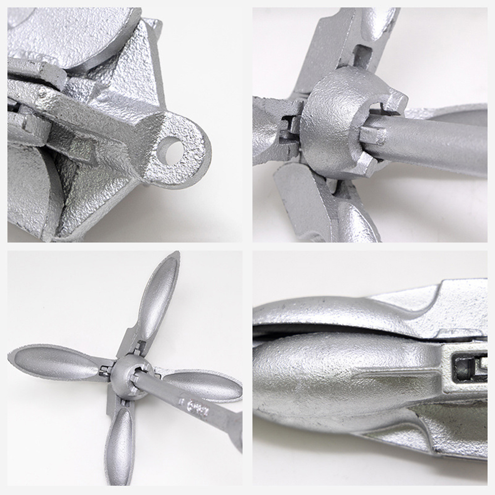 0.7KG 1.5KG Grapnel Anchor wit - مراجعة Fishing Kayak Anchor وسعره