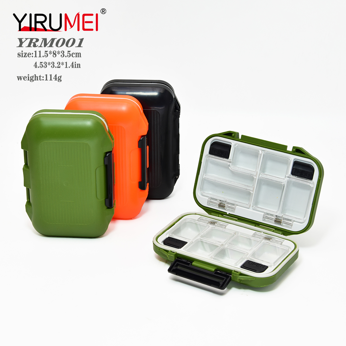 Waterproof Fishing Tackle Box  - مراجعة Fishing Kayak Crate وسعره