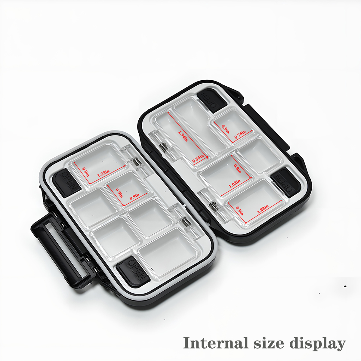 Waterproof Fishing Tackle Box  - مراجعة Fishing Kayak Crate وسعره