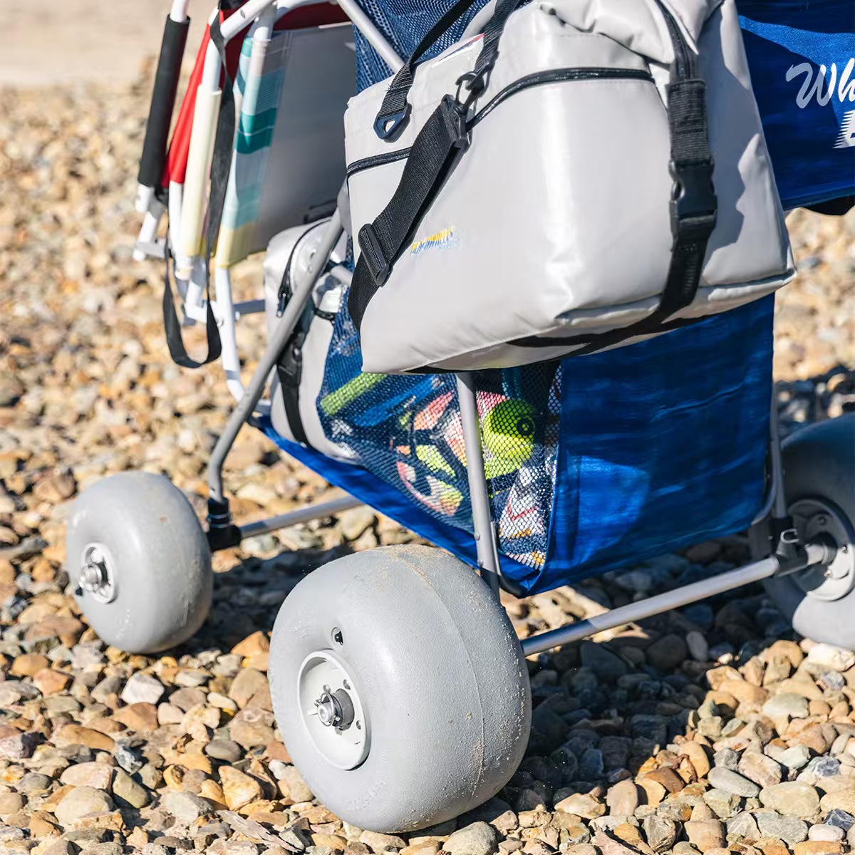 9-inch inflatable PU balloon w - مراجعة Fishing Kayak Cart وسعره