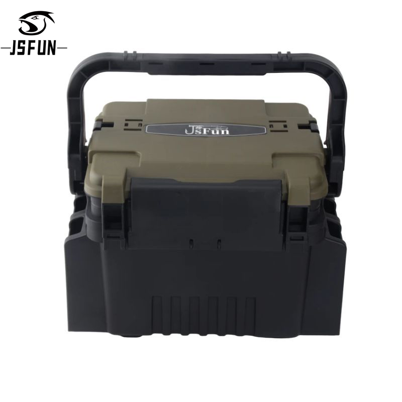 Large Fishing Box Organizer Mu - مراجعة Fishing Kayak Crate وسعره