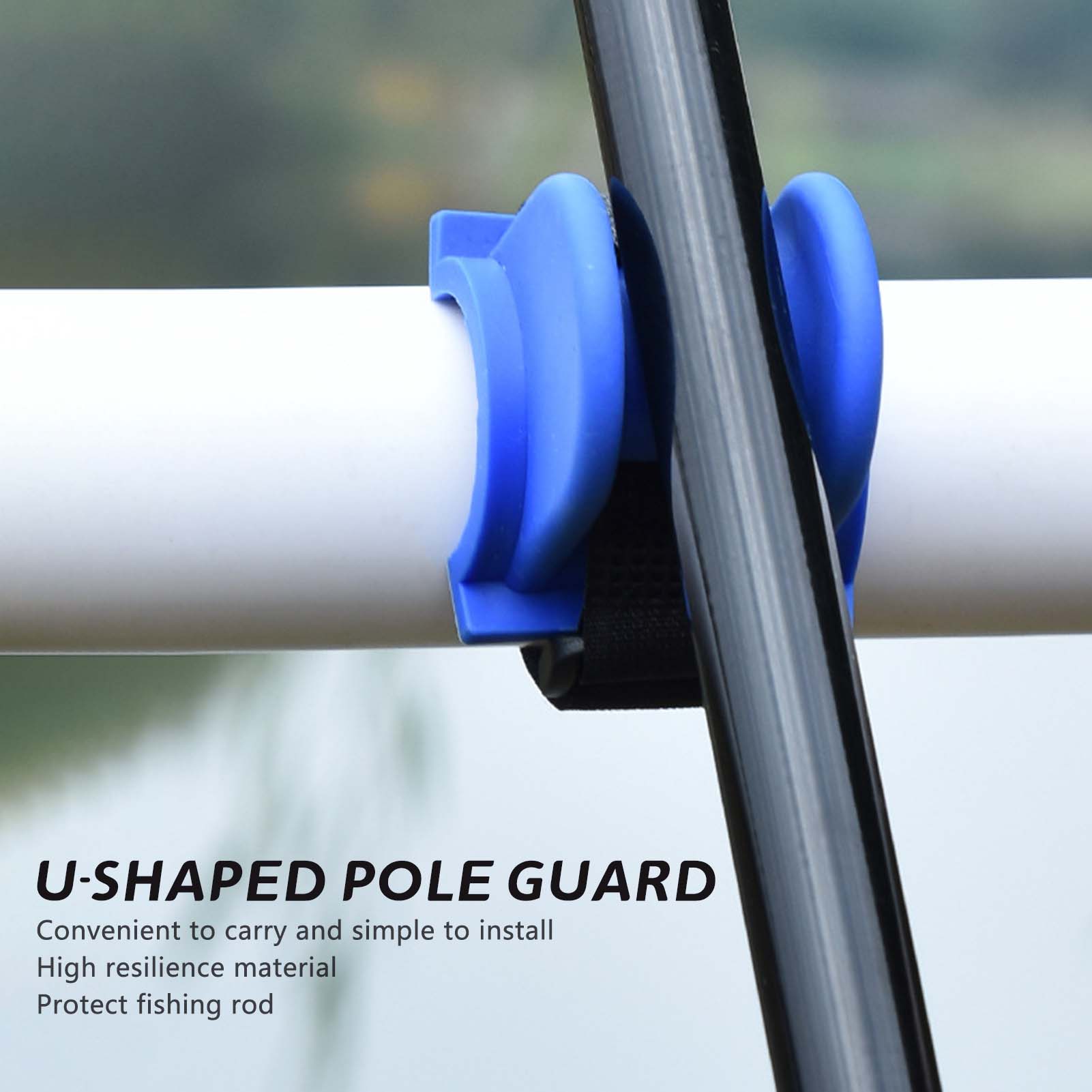 U-Shaped Boat Fishing Rod Hold - مراجعة Fishing Kayak Rod Holder وسعره