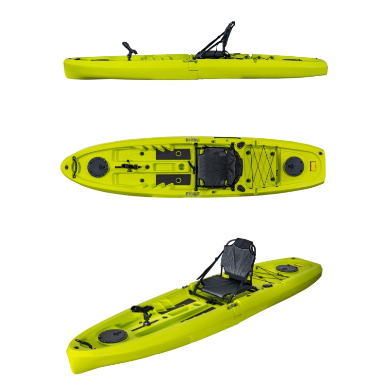 LSF Novel 3.3Meter 11FT Split  - مراجعة Fishing Kayak Pedal Drive وسعره