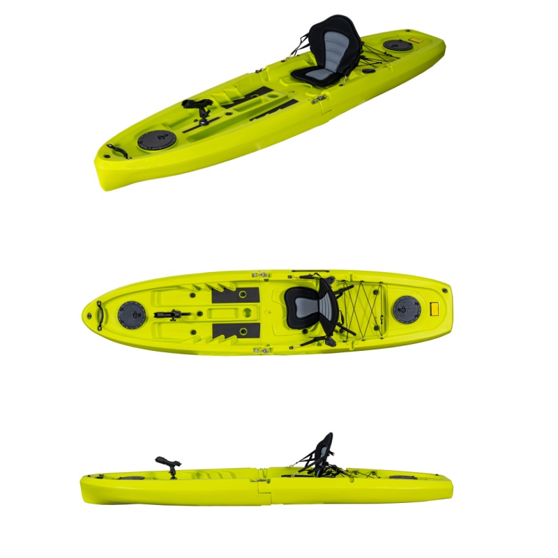 LSF Novel 3.3Meter 11FT Split  - مراجعة Fishing Kayak Pedal Drive وسعره