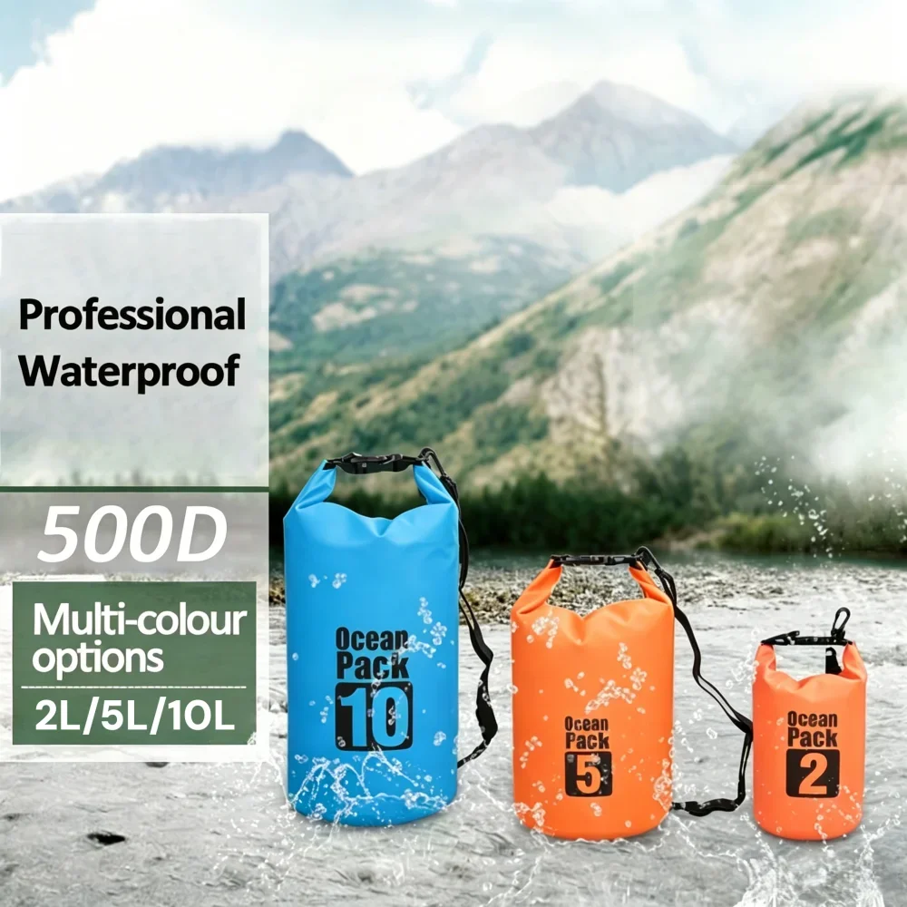 500D Waterproof Dry Bag Floati - مراجعة Fishing Kayak Storage Bag وسعره