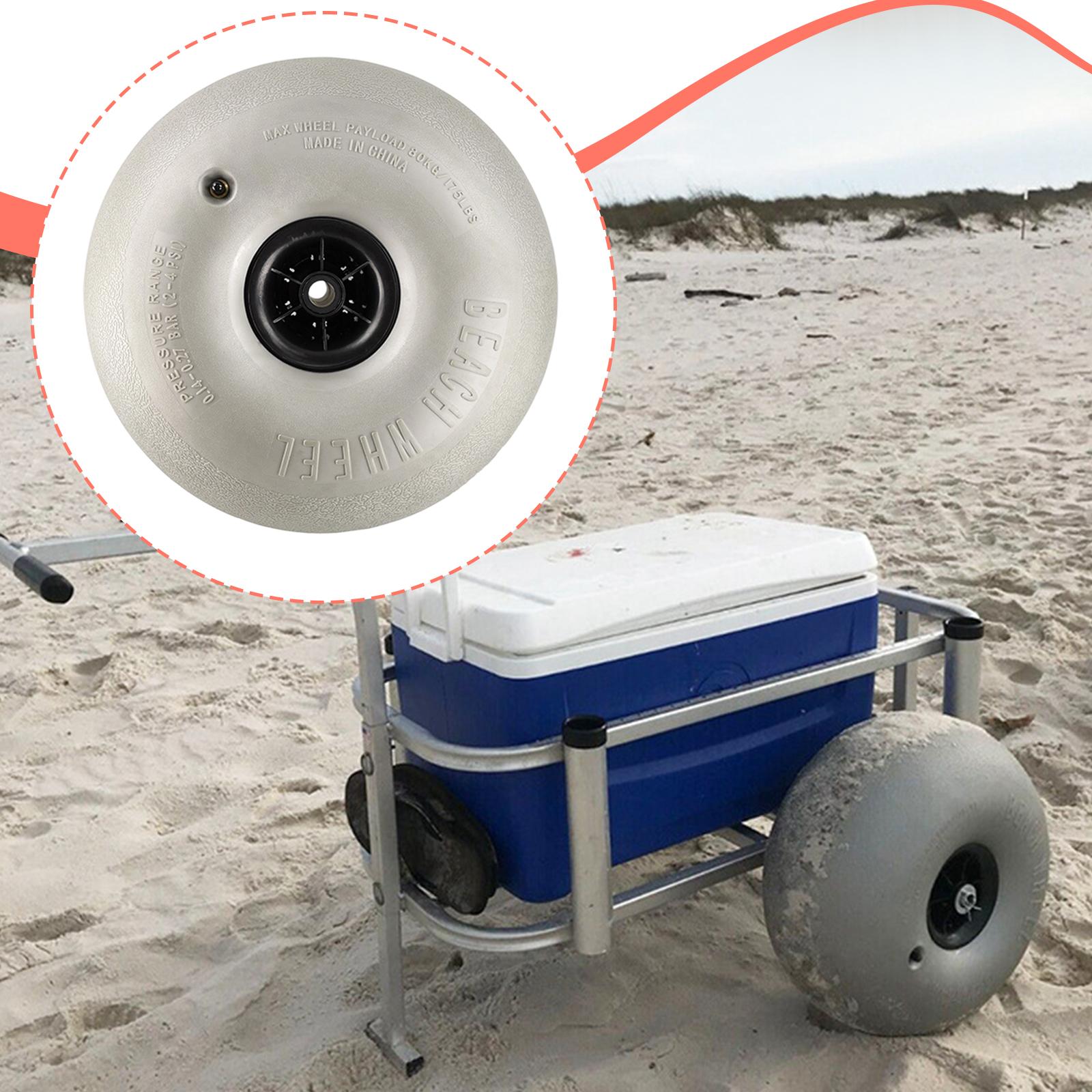 Inflatable Balloon Tire 16 Inc - مراجعة Fishing Kayak Cart وسعره