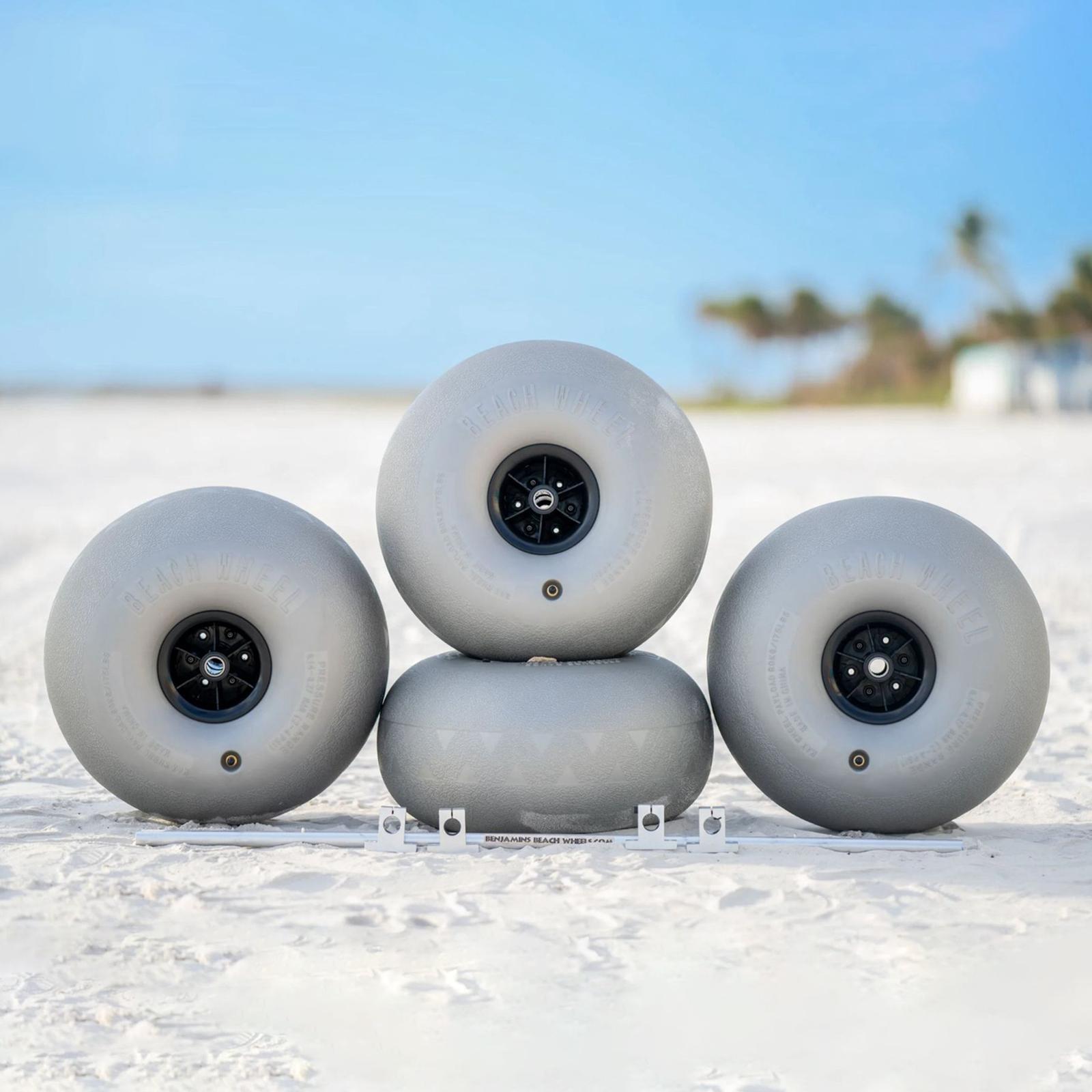 Inflatable Balloon Tire 16 Inc - مراجعة Fishing Kayak Cart وسعره