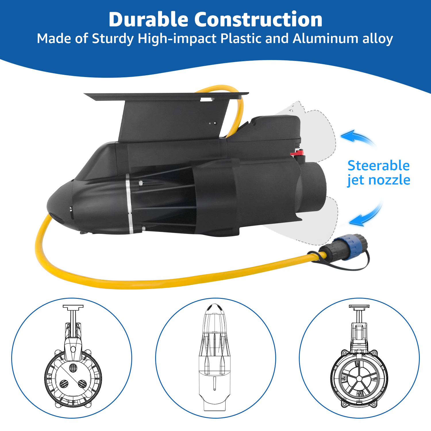 Directional Electric Trolling  - مراجعة Fishing Kayak Trolling Motor وسعره