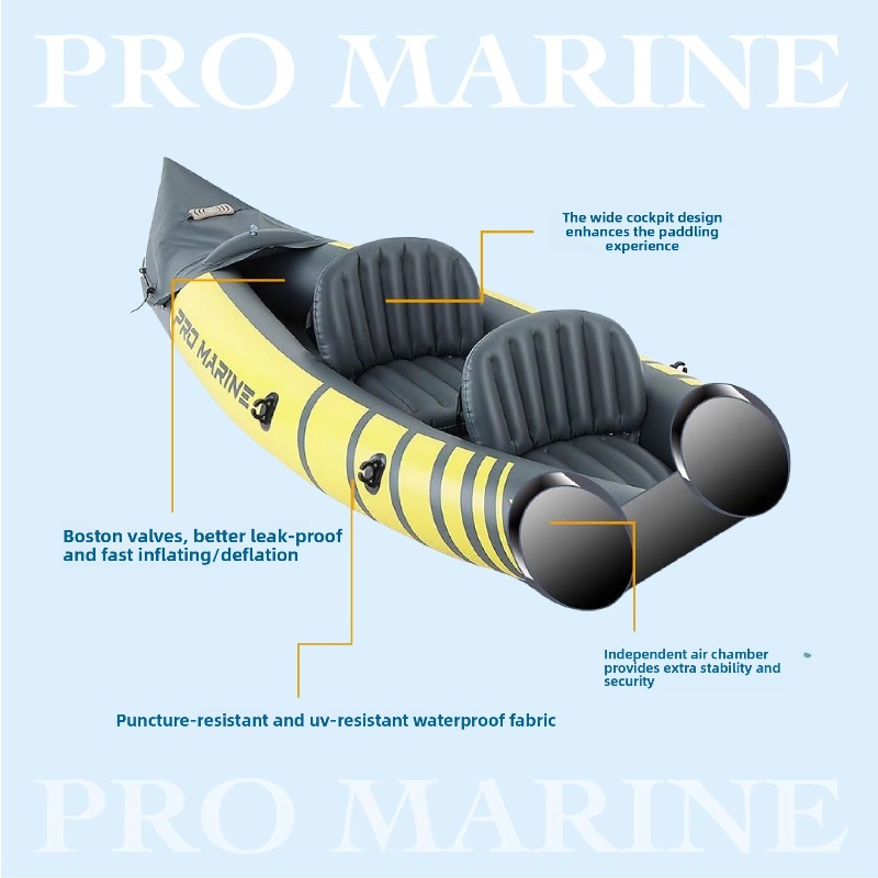 All-Purpose Inflatable Boat fo - مراجعة Fishing Kayak Inflatable وسعره