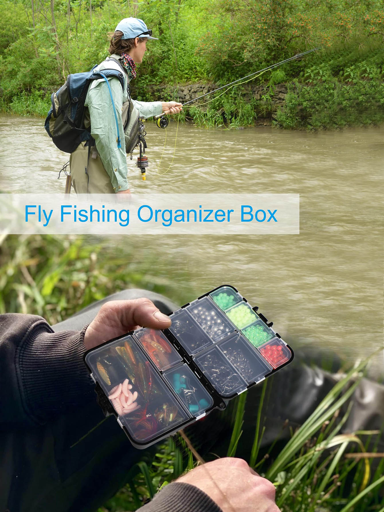 Small Tackle Box Organizer Min - مراجعة Fishing Kayak Crate وسعره
