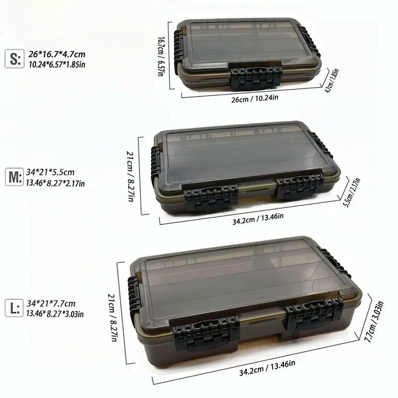 Waterproof Fishing Tackle Box  - مراجعة Fishing Kayak Crate وسعره