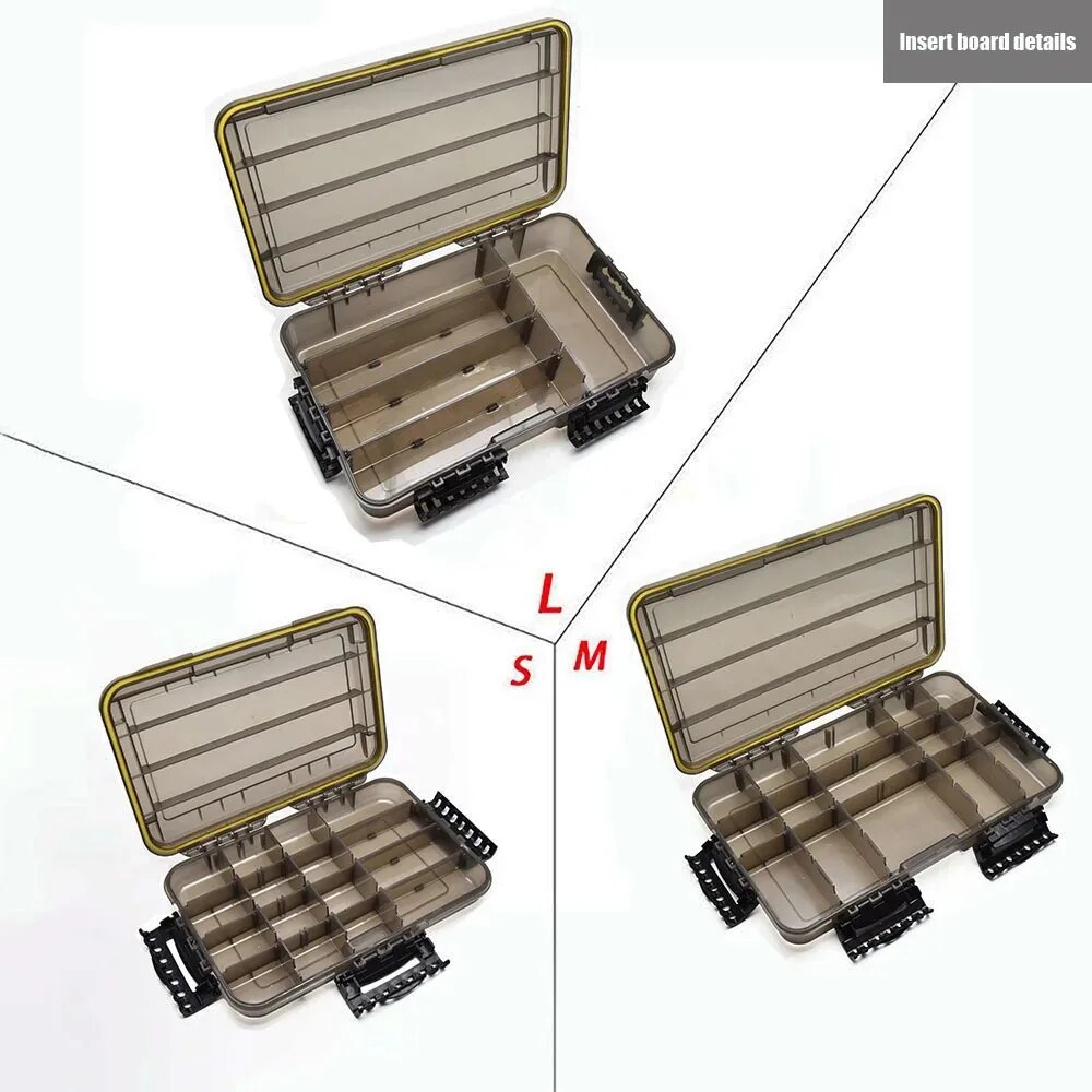 Waterproof Fishing Tackle Box  - مراجعة Fishing Kayak Crate وسعره