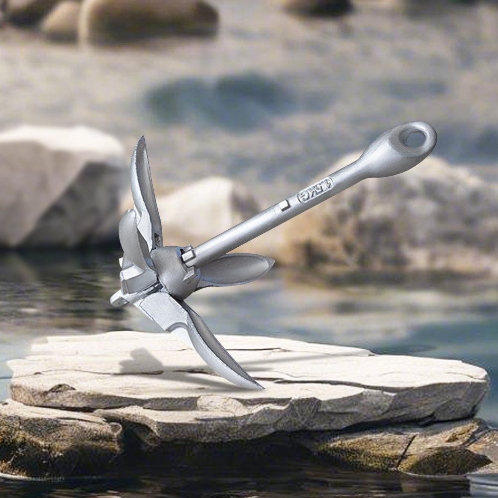 0.7/1.5KG Grapnel Anchor with  - مراجعة Fishing Kayak Anchor وسعره
