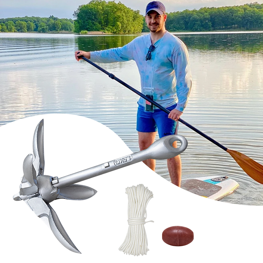 0.7/1.5KG Grapnel Anchor with  - مراجعة Fishing Kayak Anchor وسعره