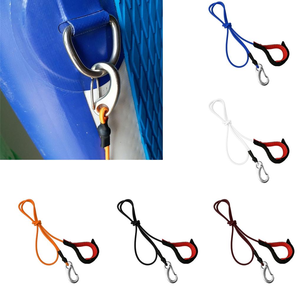 Kayak Paddle Leash with Carabi - مراجعة Fishing Kayak Paddle Leash وسعره