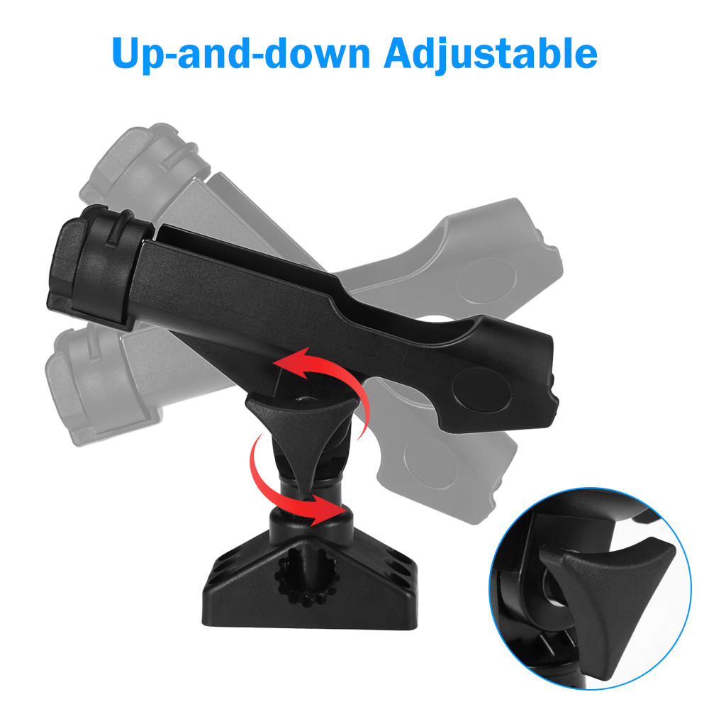 Fishing Boat Rods Holder Base  - مراجعة Fishing Kayak Rod Holder وسعره