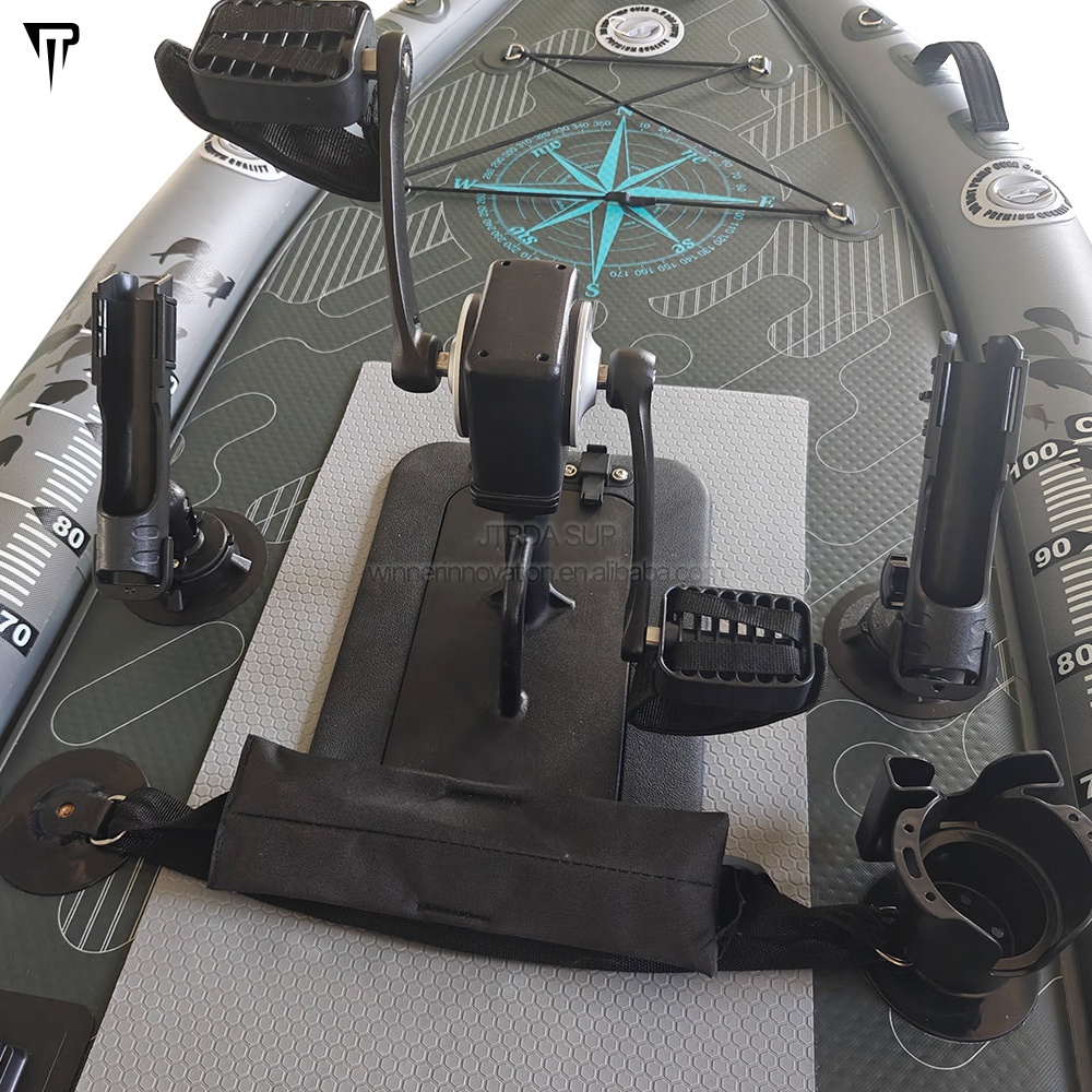 JTRDA 2024 New Inflatable Kaya - مراجعة Fishing Kayak Pedal Drive وسعره
