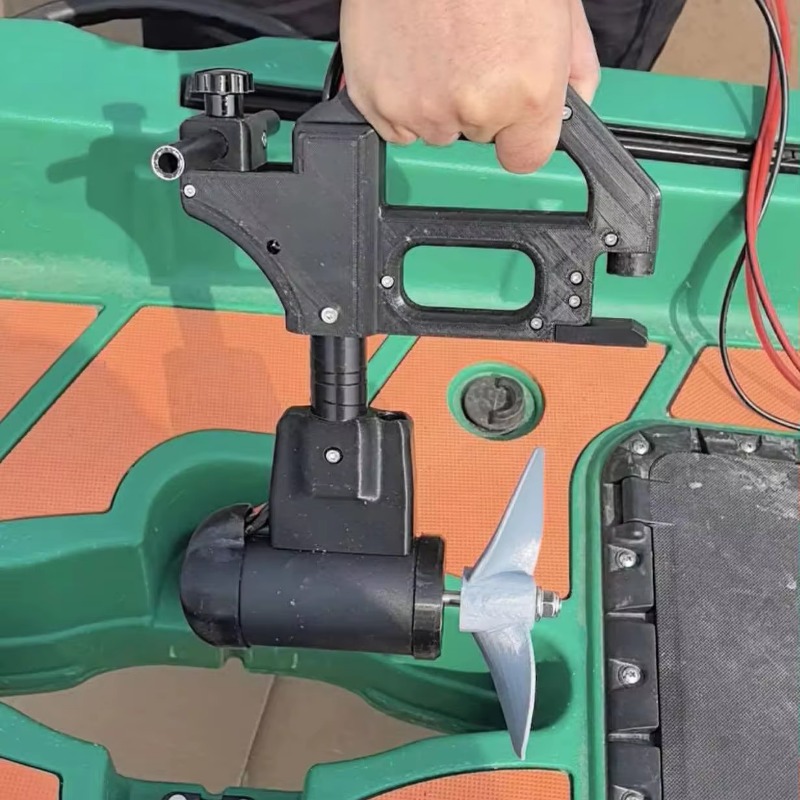 12V 800 Watt Electric Brushles - مراجعة Fishing Kayak Cart وسعره