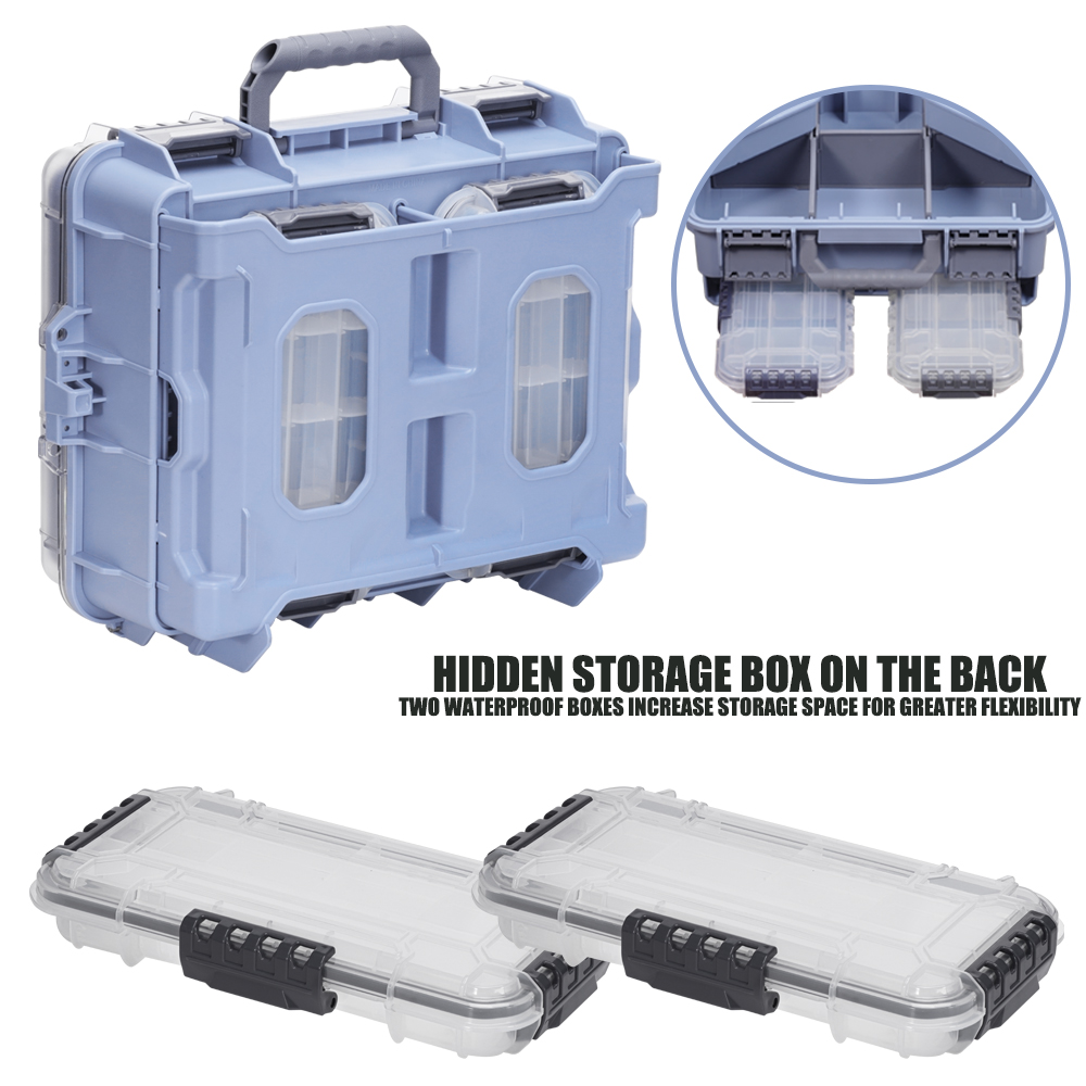 SAMOLLA Fishing Tackle Box Lar - مراجعة Fishing Kayak Crate وسعره