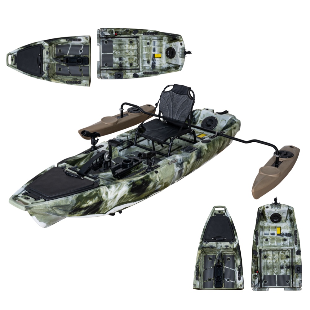 Super Lightweight 10ft Modular - مراجعة Fishing Kayak Pedal Drive وسعره