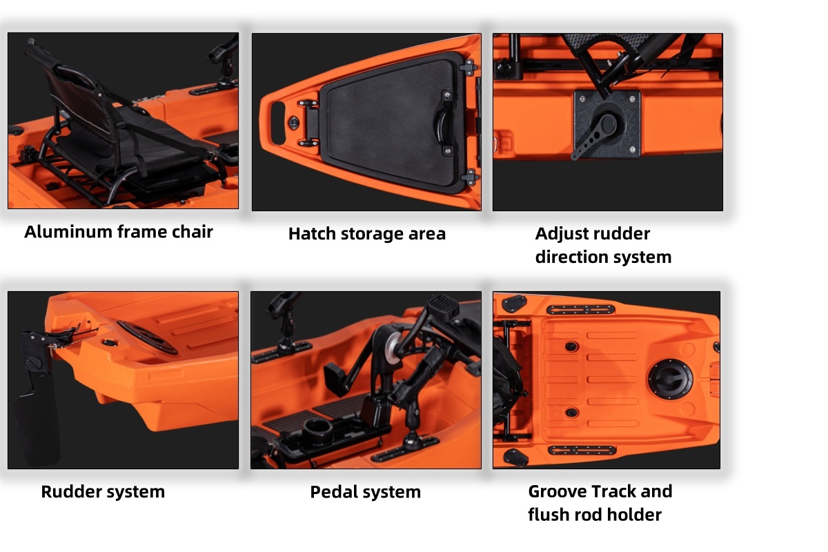 Super Lightweight 10ft Modular - مراجعة Fishing Kayak Pedal Drive وسعره