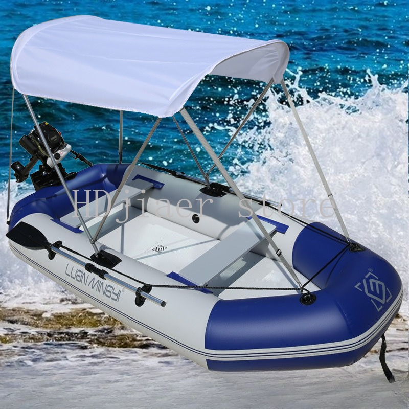 Inflatable Boat with Hard Bott - مراجعة Fishing Kayak Sit On Top وسعره