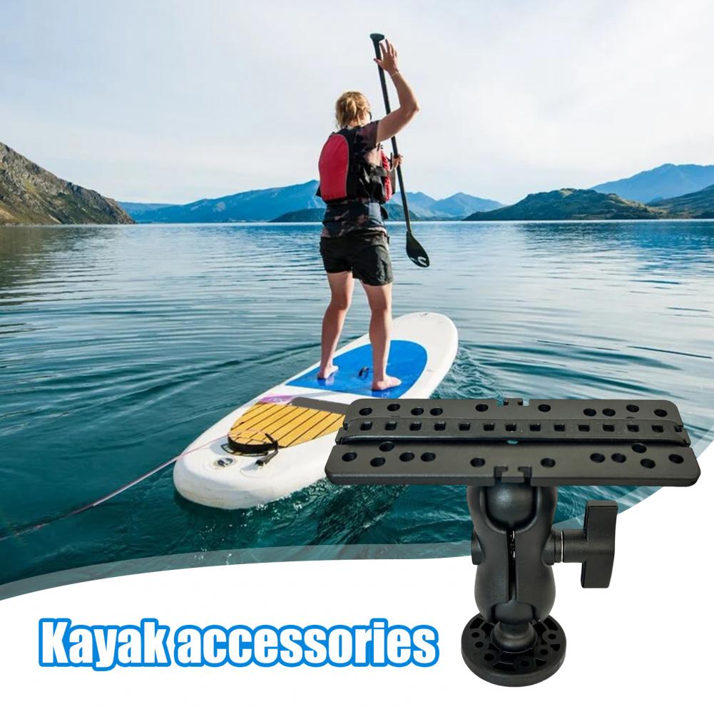 Adjustable Fish Finder Bracket - مراجعة Fishing Kayak Fish Finder Mount وسعره