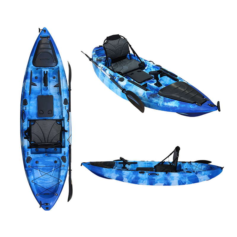 Single-Seater Fishing Pedal Ka - مراجعة Fishing Kayak Pedal Drive وسعره