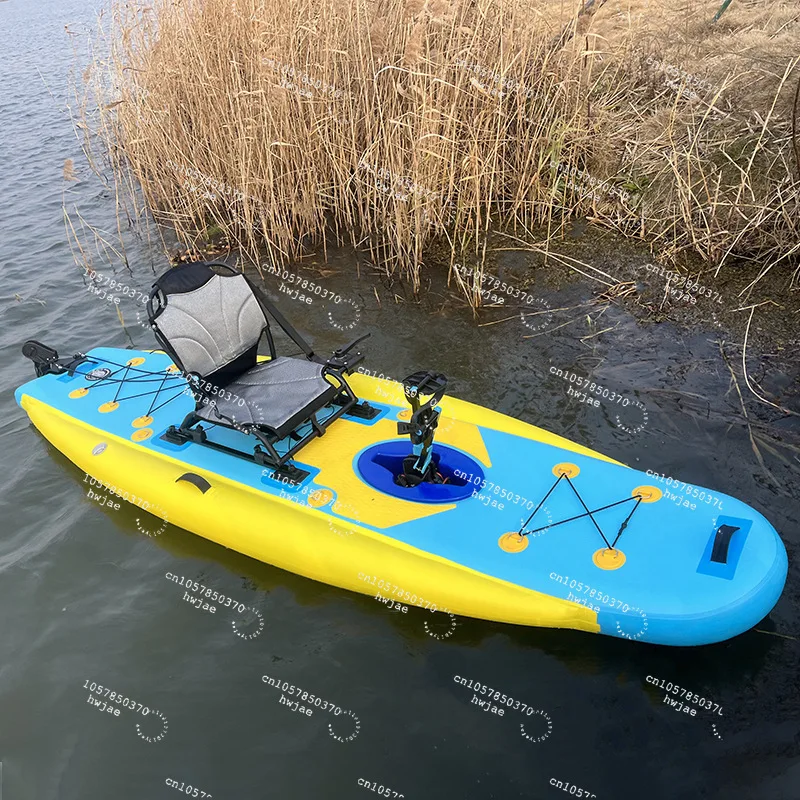Custom Logo Inflatable Pedal K - مراجعة Fishing Kayak Inflatable وسعره