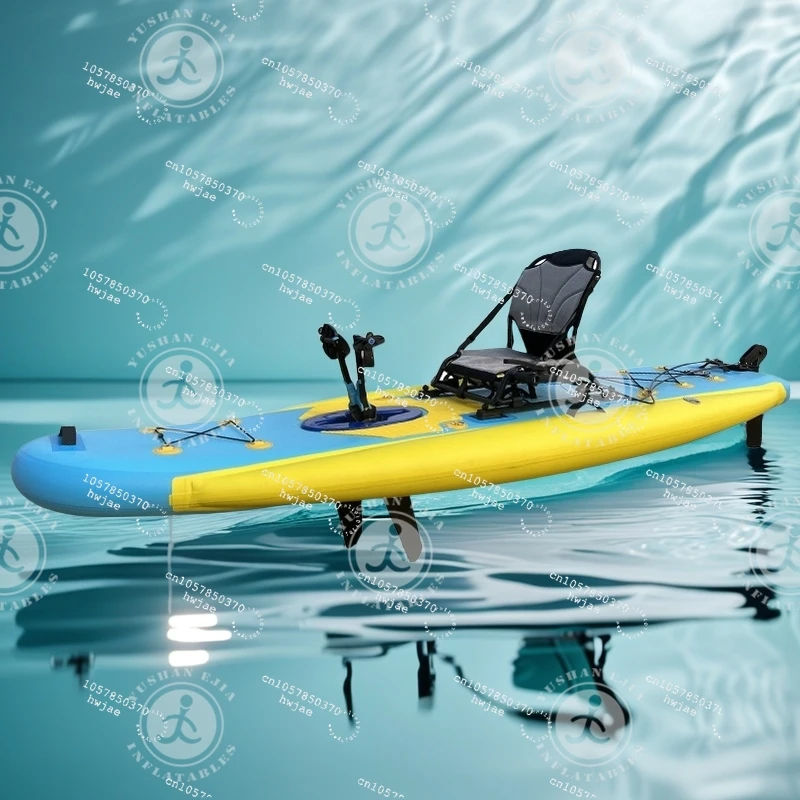 Custom Logo Inflatable Pedal K - مراجعة Fishing Kayak Inflatable وسعره